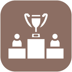Competition vector icon illustration of Achievements iconset.