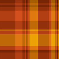 Obraz premium Warm autumnal plaid pattern. Perfect for fall-themed designs, website backgrounds, textile prints, or packaging. Rich, earthy tones create a cozy and inviting atmosphere.