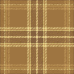 Elegant brown and beige plaid pattern.  Perfect for textile designs, website backgrounds, or autumnal themed projects.  Subtle texture adds visual interest.
