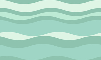 Serene mint green wave pattern.  Perfect for websites, presentations, social media, and print projects needing a calming, minimalist background.