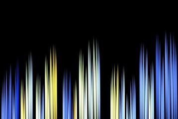 Computer generated fractal pattern and shape