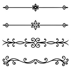 set of elements for design