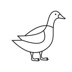 Table calendar continuous oneline art drawing of isolated outline vector design