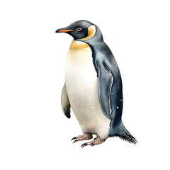 Fototapeta premium Cute Penguin Clipart Vector Illustration