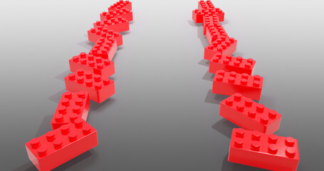 3D Cartoon Render Background
