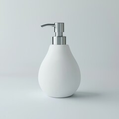 Obraz premium Elegant Minimalistic Soap Dispenser for Modern Home Decor