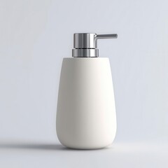 Obraz premium Elegant Minimalistic Soap Dispenser for Modern Bathroom Decor