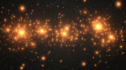 Fototapeta premium Abstract golden bright light. Gold shine burst vector illustration isolated. Bright and shine golden light star