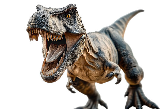 Fototapeta t rex dinosaur isolated on transparent background