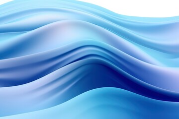 Fototapeta premium Layered blue fabric Background