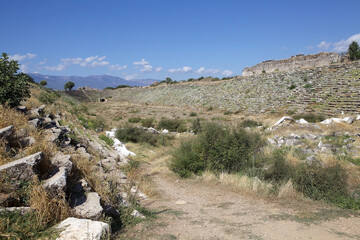 Stadium at Aphrodisias, an ancient Roman city in Anatolia, Turkey