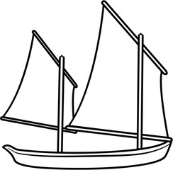 marine material coloring page