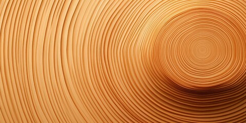 Fototapeta premium Close-Up of Concentric Wood-Like Textures with Abstract Design