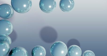 Marble 3D Cartoon Render Background