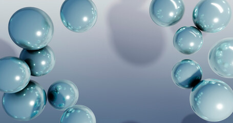 Marble 3D Cartoon Render Background