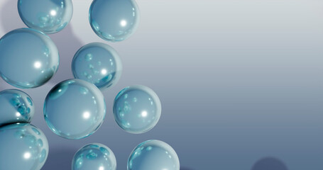 Marble 3D Cartoon Render Background