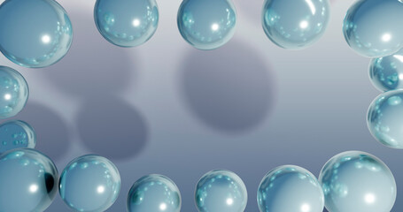 Marble 3D Cartoon Render Background