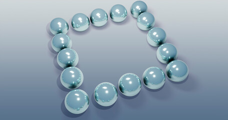 Marble 3D Cartoon Render Background