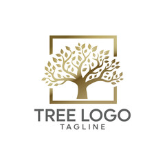 vector black tree of live icon on white background