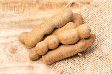 Ripe tamarind Fruit