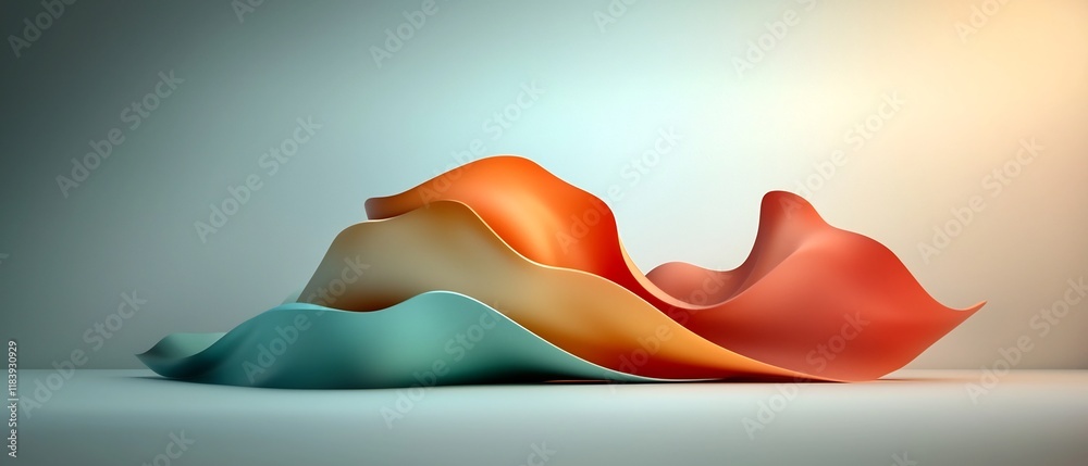 Poster radiant holographic texture showcasing a spectrum of iridescent rainbow hues pulsating and undulatin
