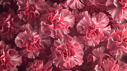 Red rose seamless pattern wallpaper