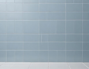 A polished ceramic tile background with grout lines.