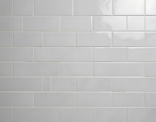 Naklejka premium A polished ceramic tile background with grout lines.
