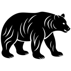 Bold Bear Vector Graphic - Perfect for Outdoor and Logo Projects