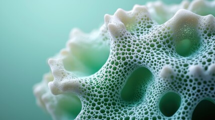 Abstract Pale Green Minimalist Texture in Blur