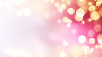 Fototapeta premium Romantic Red and Pink Heart Confetti on Soft White Background for Valentine’s Day