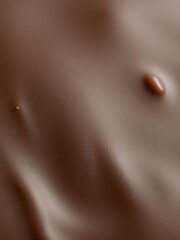 Obraz premium Dark chocolate coating crisp wafer, close-up, background, crispy
