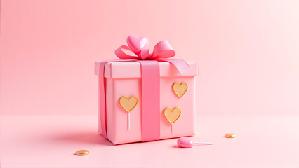 gift box with ribbon