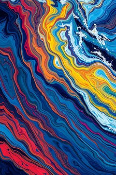 Waves Background Abstract