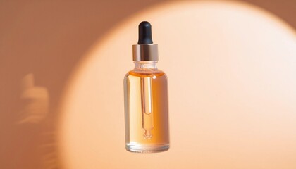 Elegant Glass Cosmetic Bottle