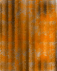 Rustic and aged metal roof pattern Illustration for background