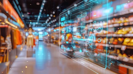 Futuristic Shopping Experience: AI-Powered Retail of Tomorrow