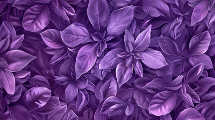 purple violet floral pattern wallpaper