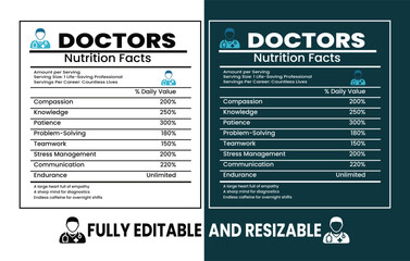 Doctor Nutrition Facts The Perfect Prescription for Health and Wellness