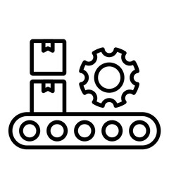 Production Line Icon