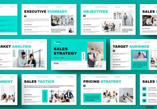 Sales Strategy Presentation Template