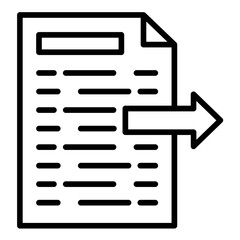Export Documentation Icon