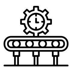 Production Efficiency Icon