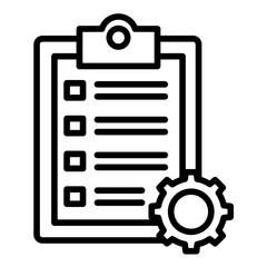 Obraz premium Project Management Icon