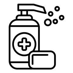 Fototapeta premium Personal Care Icon