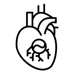 Heart Valve Icon