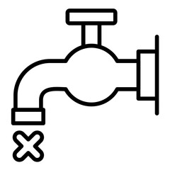 Water Scarcity Icon