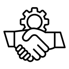 Cooperation Icon