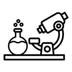 Laboratory Flask Icon
