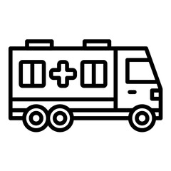 Mobile Clinic Icon